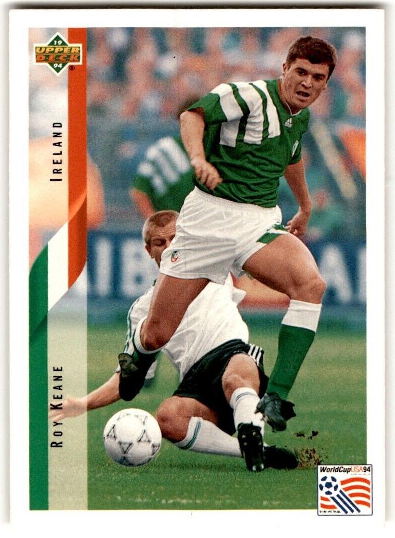 1994 Upper Deck World Cup Contenders English / Spanish Soccer Roy Keane #207