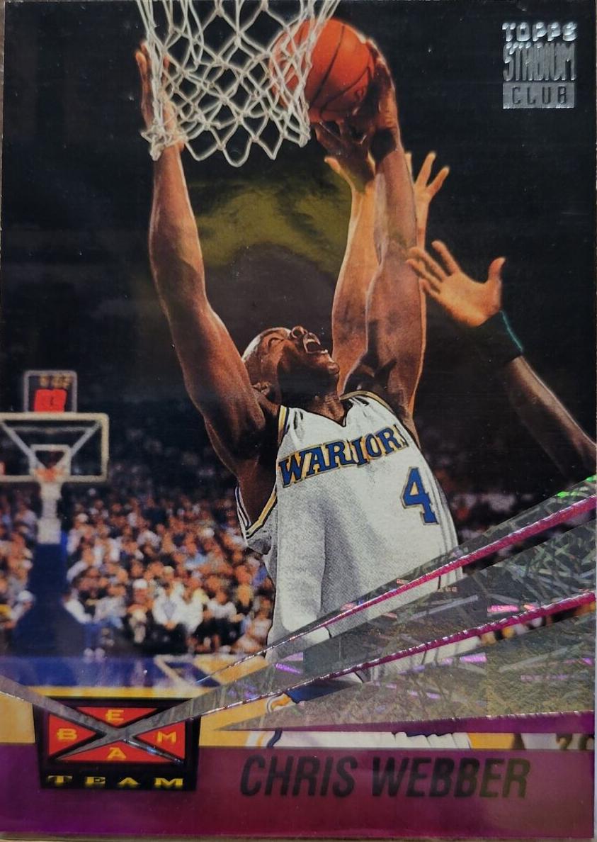1993 Topps Stadium Club Basketball Members Only Chris Webber #21 PSA 10