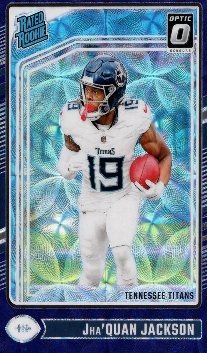 2024 Donruss Optic Football Purple Scope Jha'Quan Jackson #253