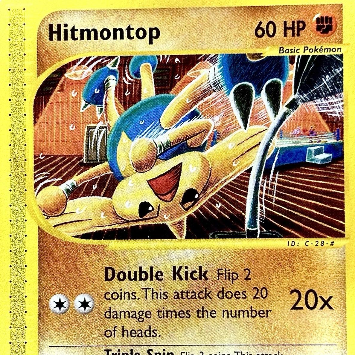 2003 Pokemon Aquapolis Hitmontop #82 PSA 10