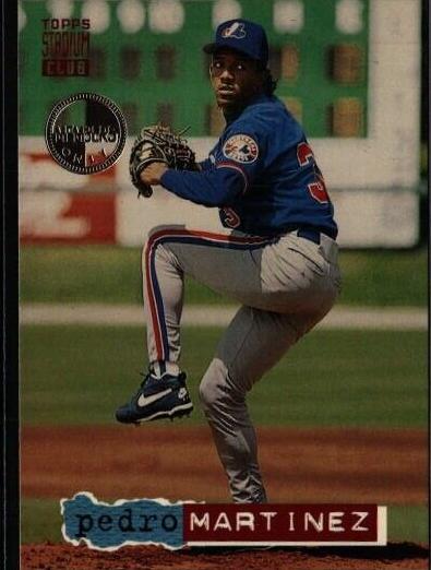 1994 Topps Stadium Club Baseball Members Only Pedro Martinez #611 PSA 9