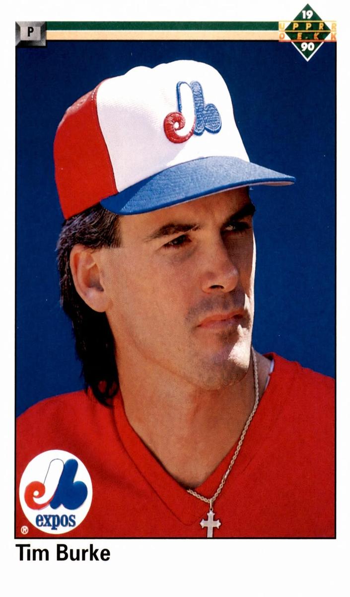 1990 Upper Deck Baseball Tim Burke #515