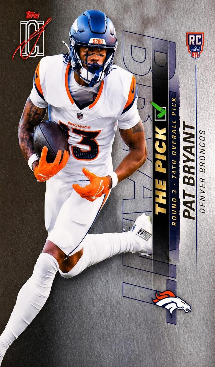 2025 Topps Signature Class Football Pat Bryant #TP-10