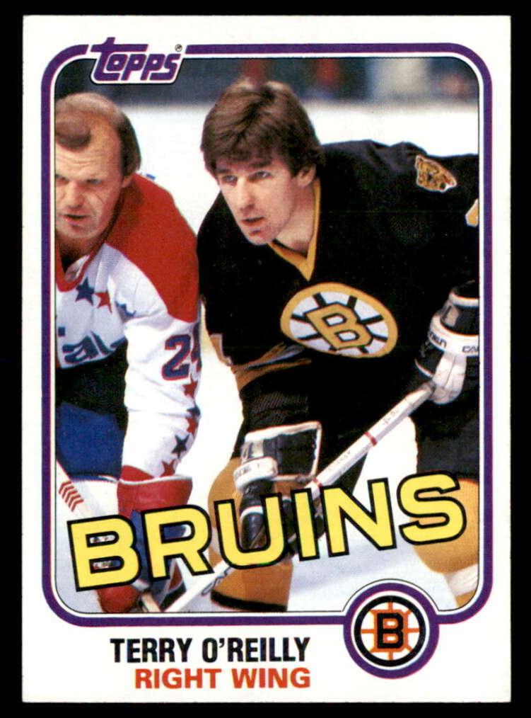 1981 Topps Hockey East Terry O'Reilly #71