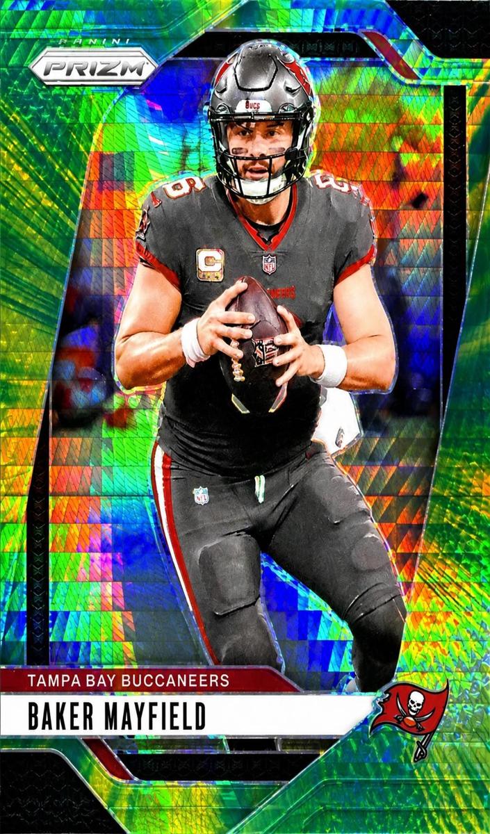 2024 Panini Prizm Football Hyper Baker Mayfield #268 PSA 10