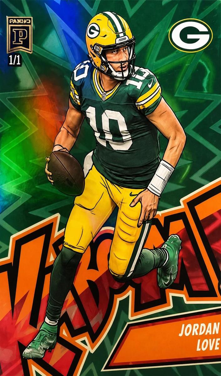 2024 Panini Absolute Football Green Jordan Love #36