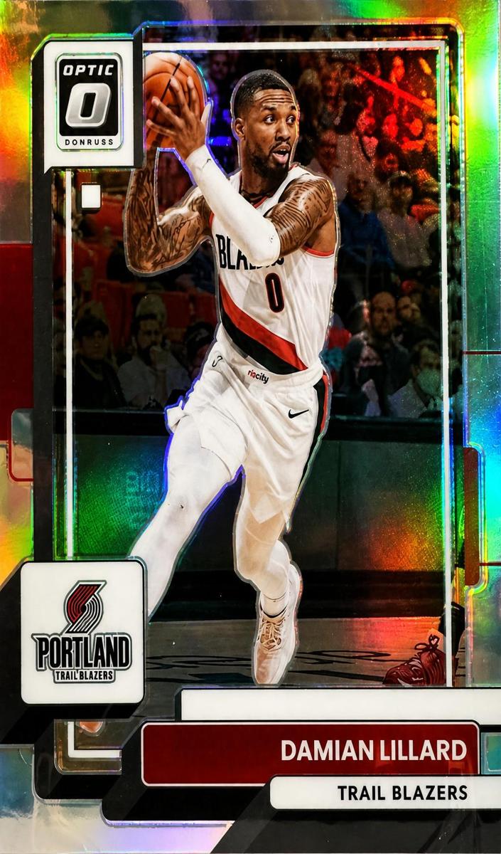 2022 Donruss Optic Basketball Holo Damian Lillard #49