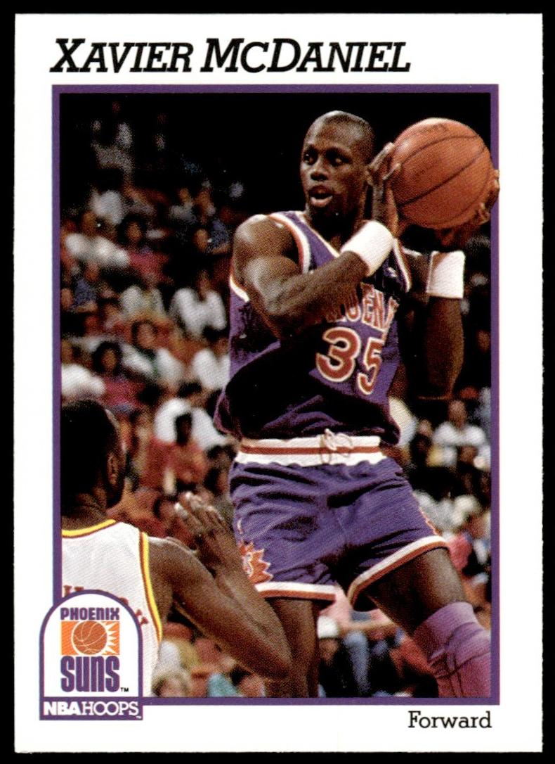 1991 Hoops Basketball Xavier McDaniel #168 PSA 9