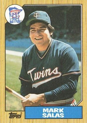 1987 Topps Baseball Mark Salas #87