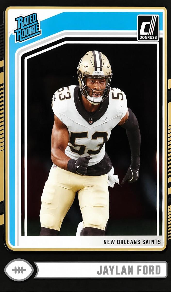 2024 Panini Clearly Donruss Football Jaylan Ford #92