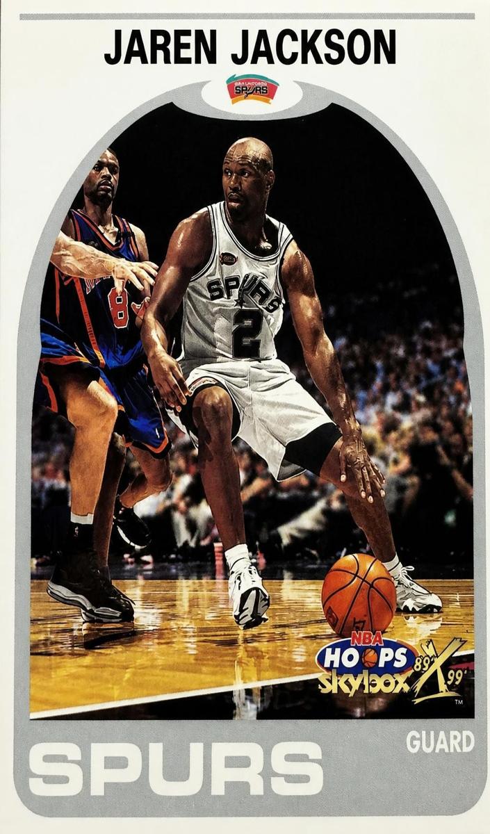1999 Hoops Decade Basketball Hoopla Jaren Jackson #3