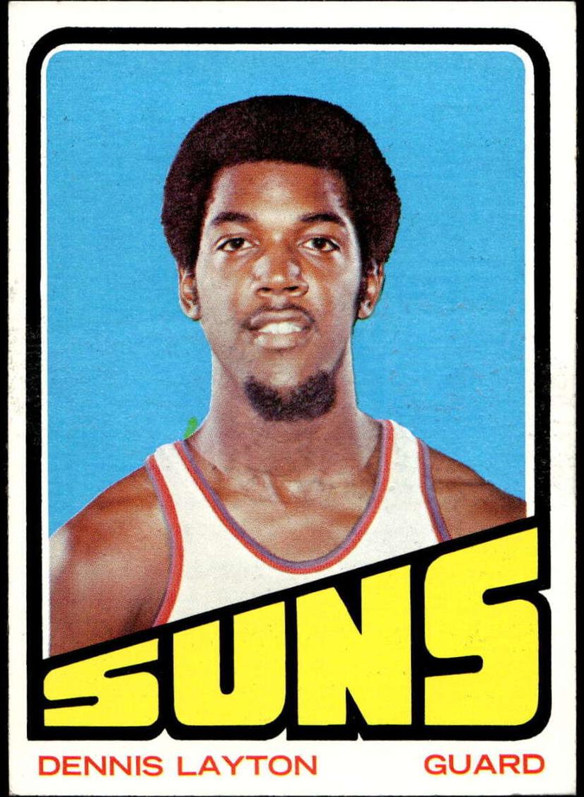 1972 Topps Basketball Dennis Layton #106