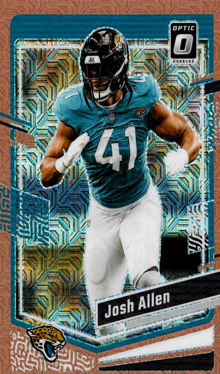 2023 Donruss Optic Football Bronze Mojo Josh Allen #83