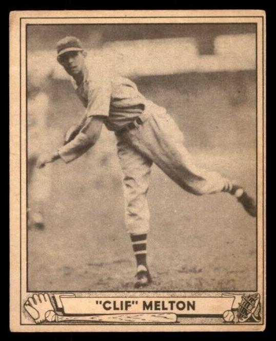 1940 Play Ball Baseball Clif Melton #83