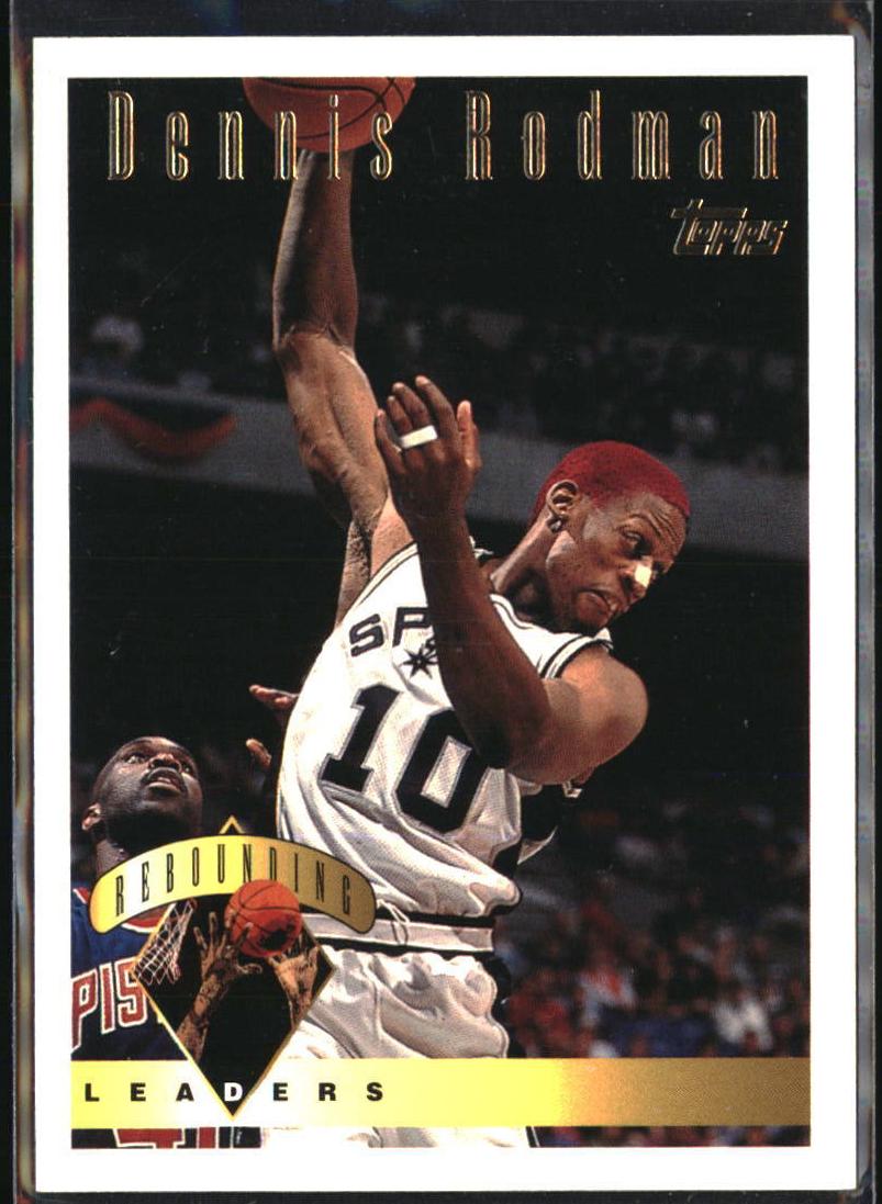 1995 Topps Basketball Dennis Rodman #11