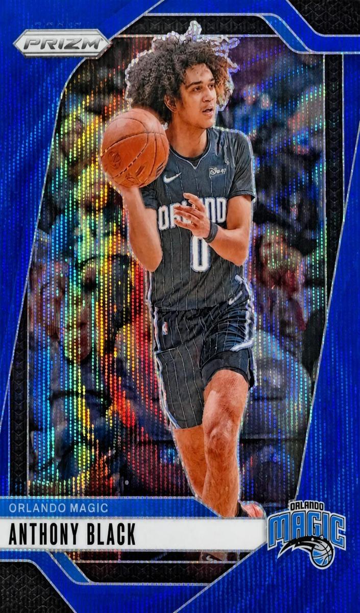 2024 Panini Prizm Basketball Blue Wave Anthony Black #219