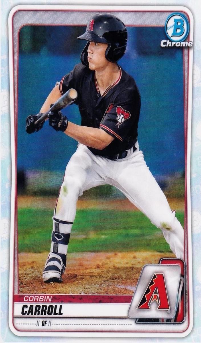 2020 Bowman Draft Baseball Refractor Corbin Carroll #BD-114