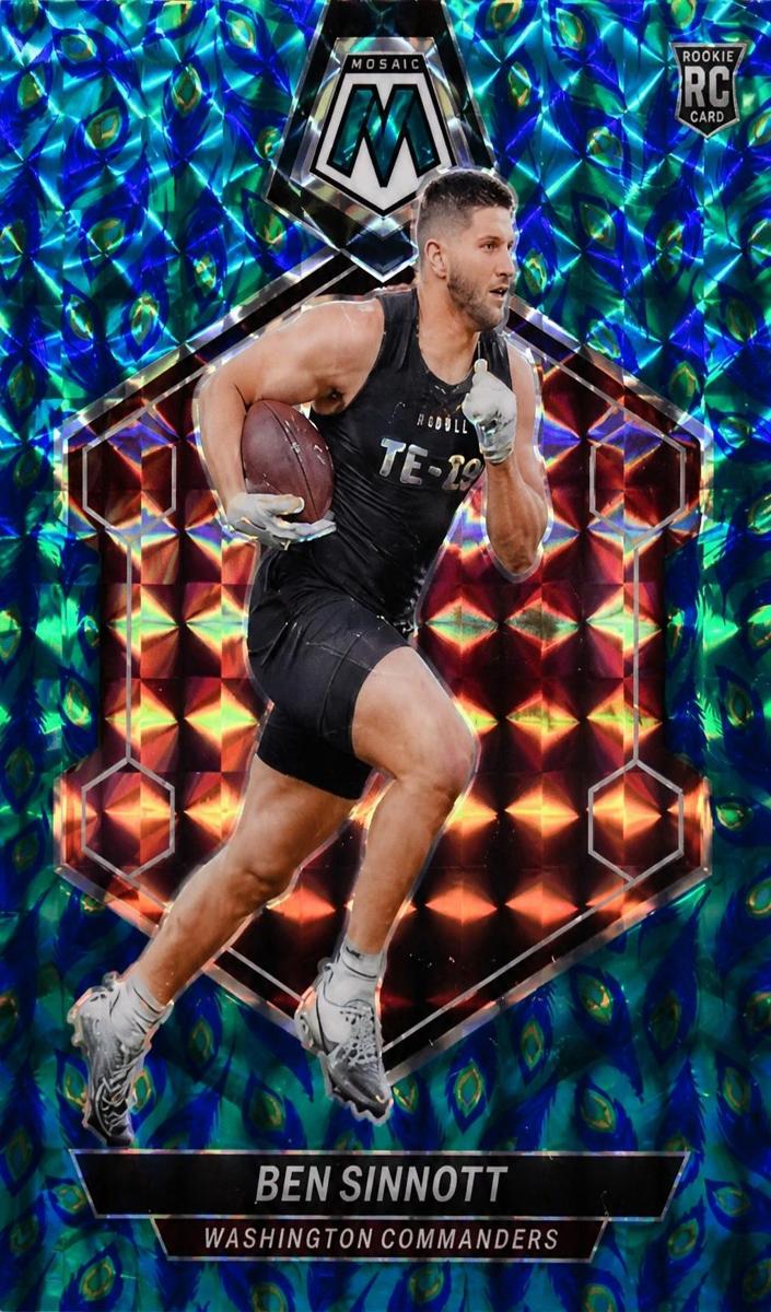 2024 Panini Mosaic Football Choice Peacock Ben Sinnott #351
