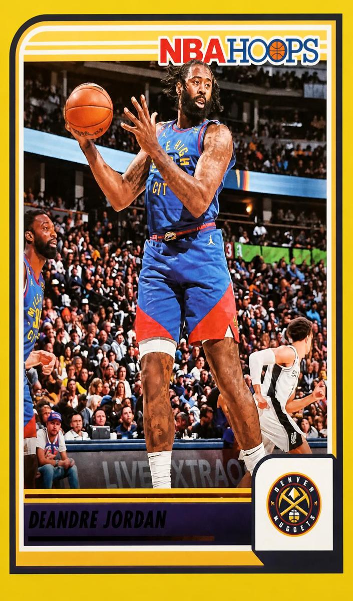 2023 Panini Hoops Basketball Yellow DeAndre Jordan #197