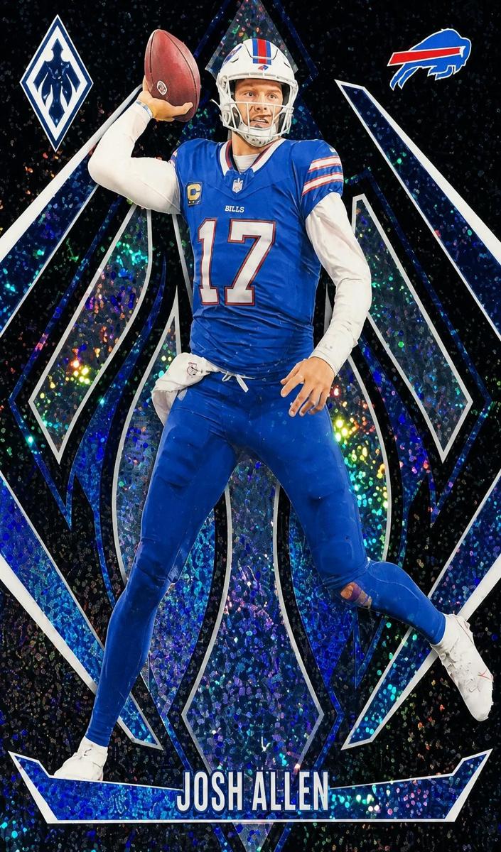2024 Panini Phoenix Football International Black Josh Allen #86
