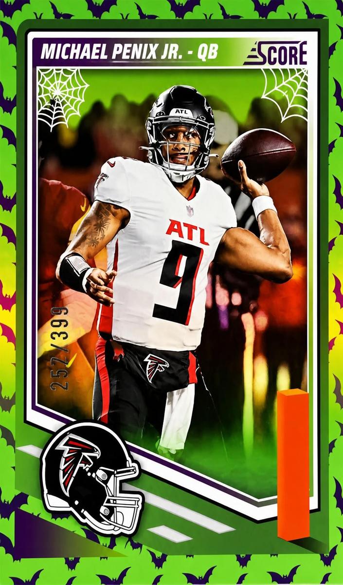 2025 Panini Score Football Bats Michael Penix Jr. #236