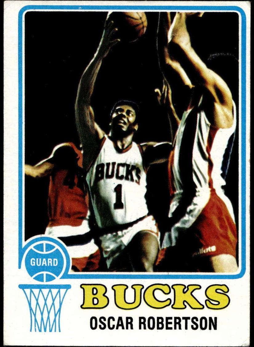 1973 Topps Basketball Oscar Robertson #70