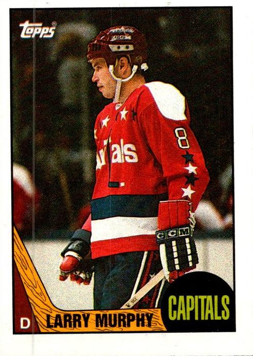 1987 Topps Hockey Larry Murphy #133 SGC 8.5