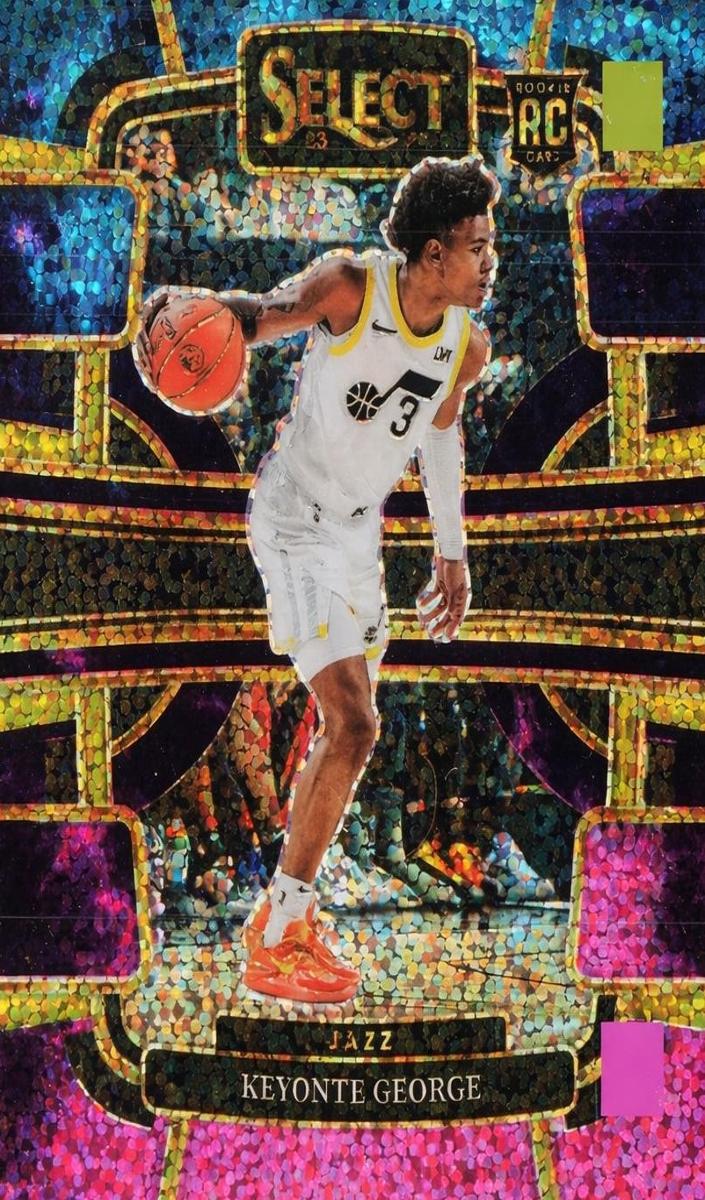 2023 Panini Select Basketball Cosmic Keyonte George #75