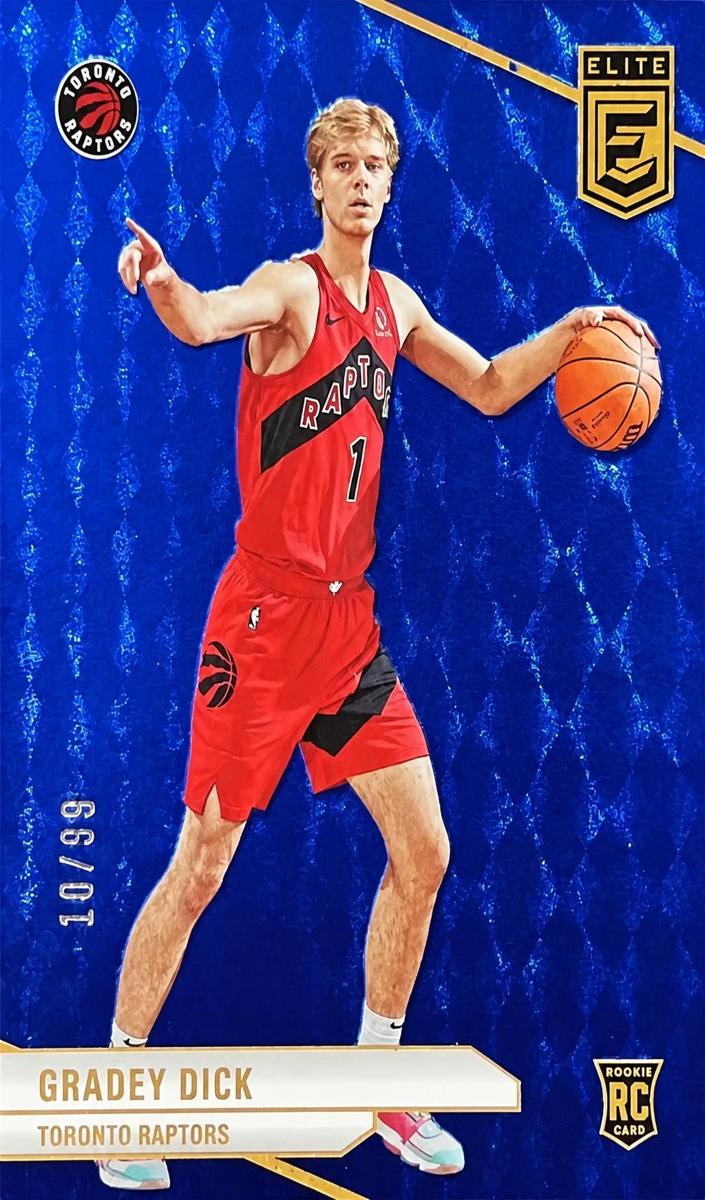 2023 Donruss Elite Basketball Blue Gradey Dick #202