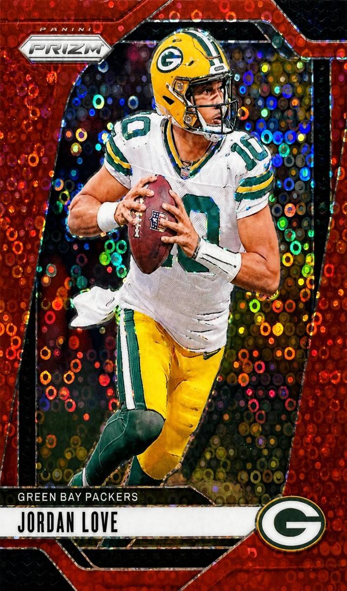 2024 Panini Prizm Football No Huddle Red Jordan Love #101