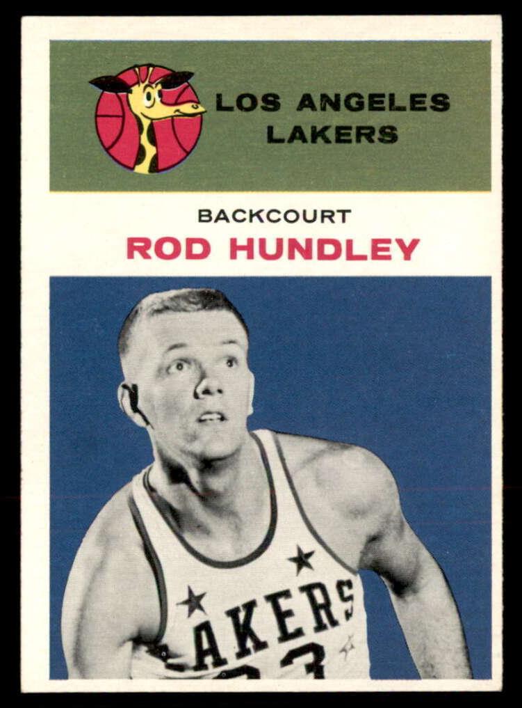1961 Fleer Basketball Rod Hundley #21 PSA 5.5
