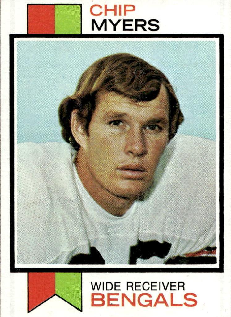 1973 Topps Football Chip Myers #445 PSA 9