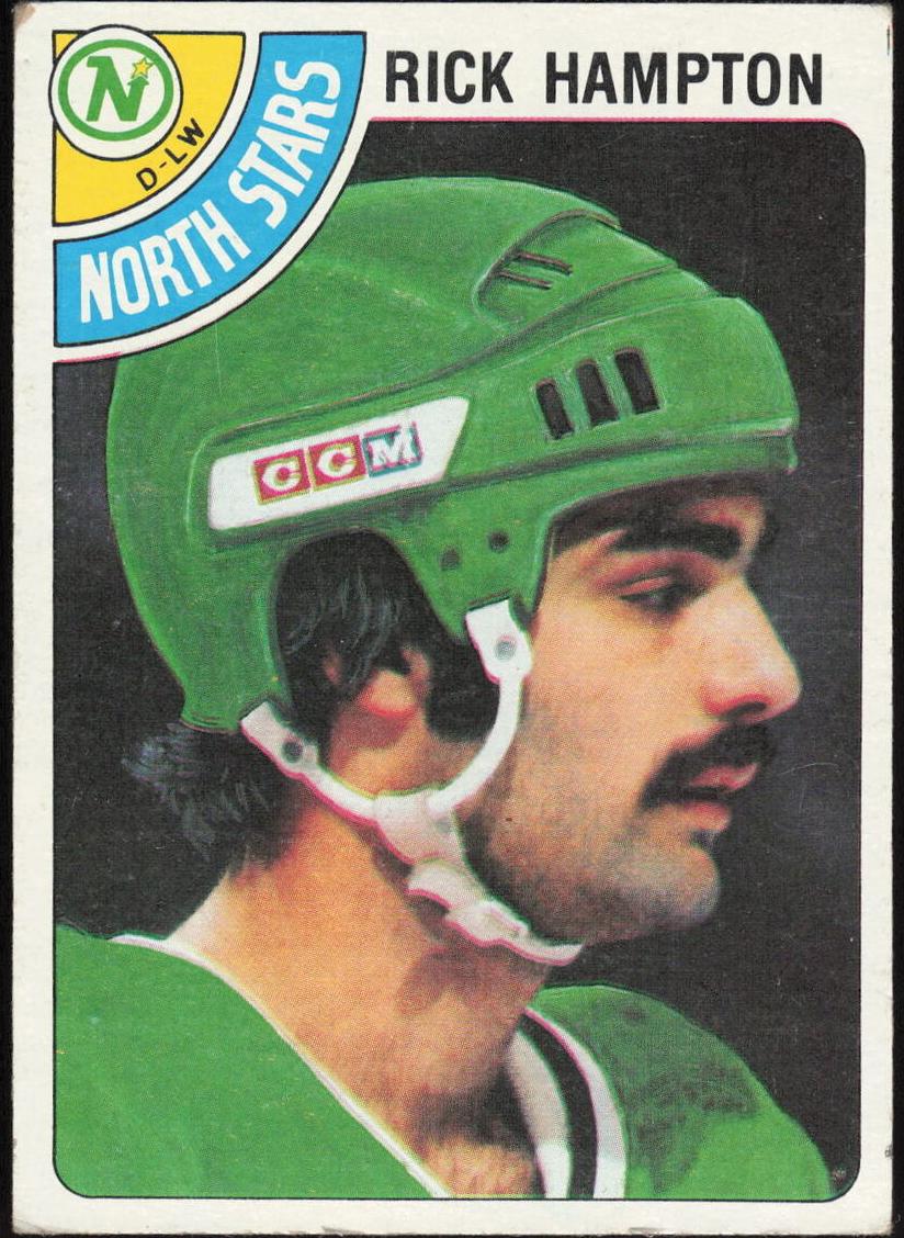 1978 Topps Hockey Rick Hampton #174
