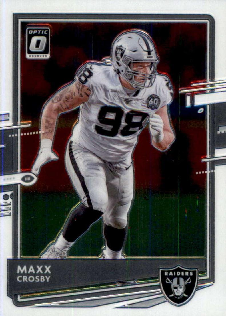 2020 Donruss Optic Football Maxx Crosby #53