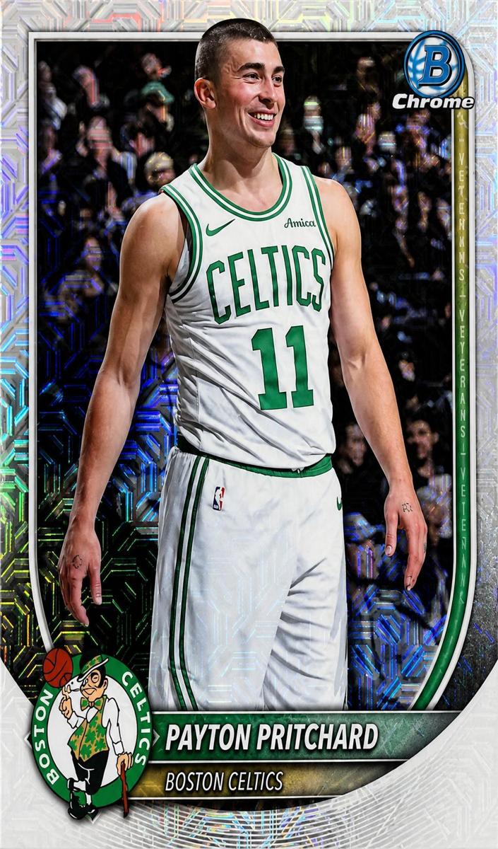 2025 Bowman Mega Box Basketball Mojo Refractor Payton Pritchard #BCV-149