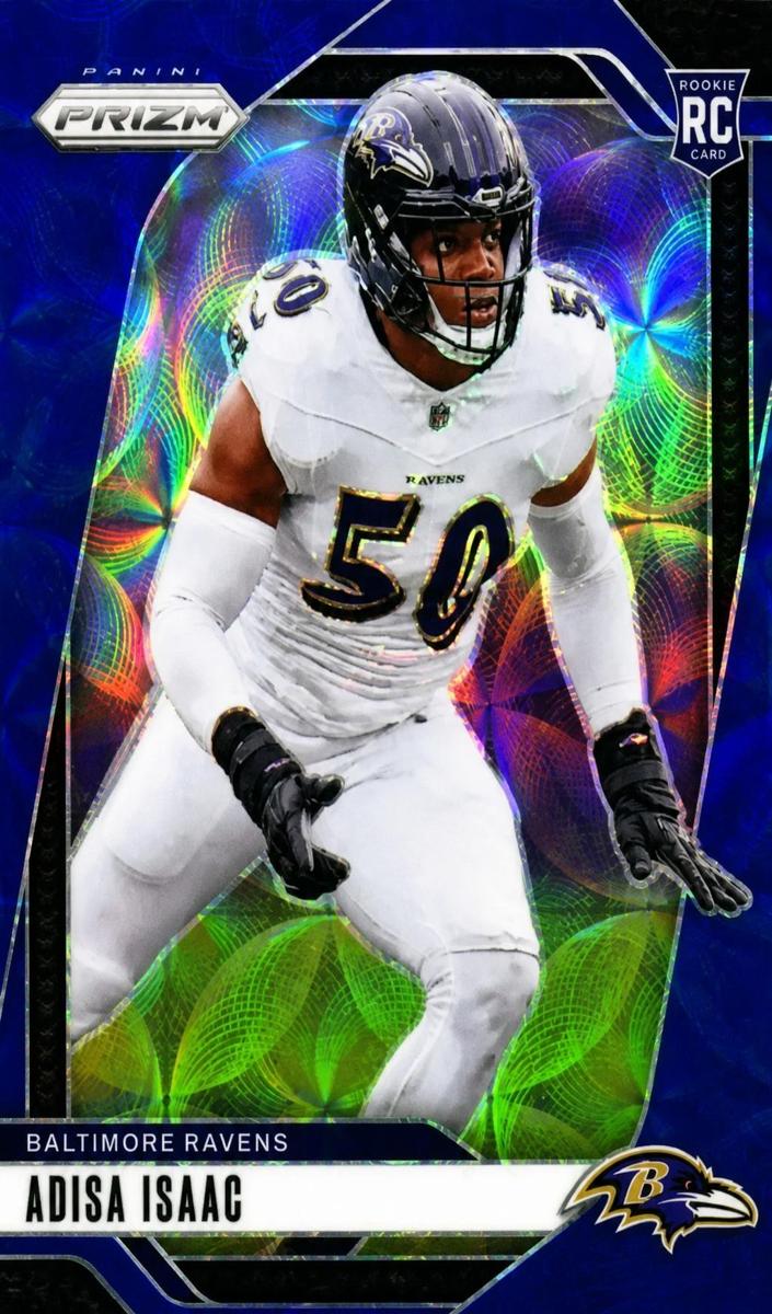 2024 Panini Prizm Football Choice Blue Adisa Isaac #302