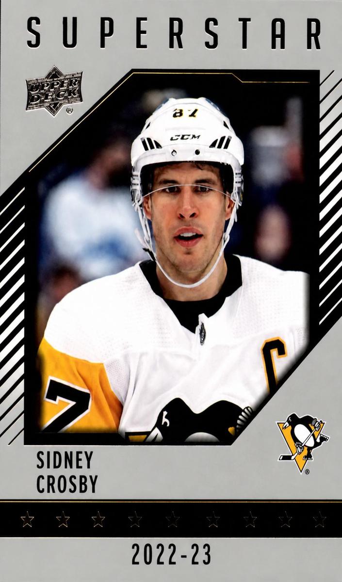 2022 Upper Deck Hockey Sidney Crosby #HR-9