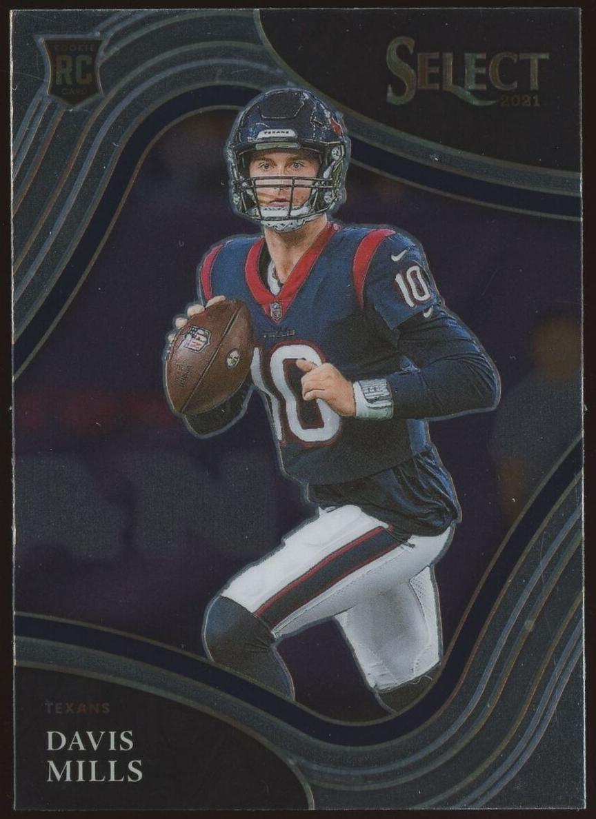 2021 Panini Select Football Davis Mills #365