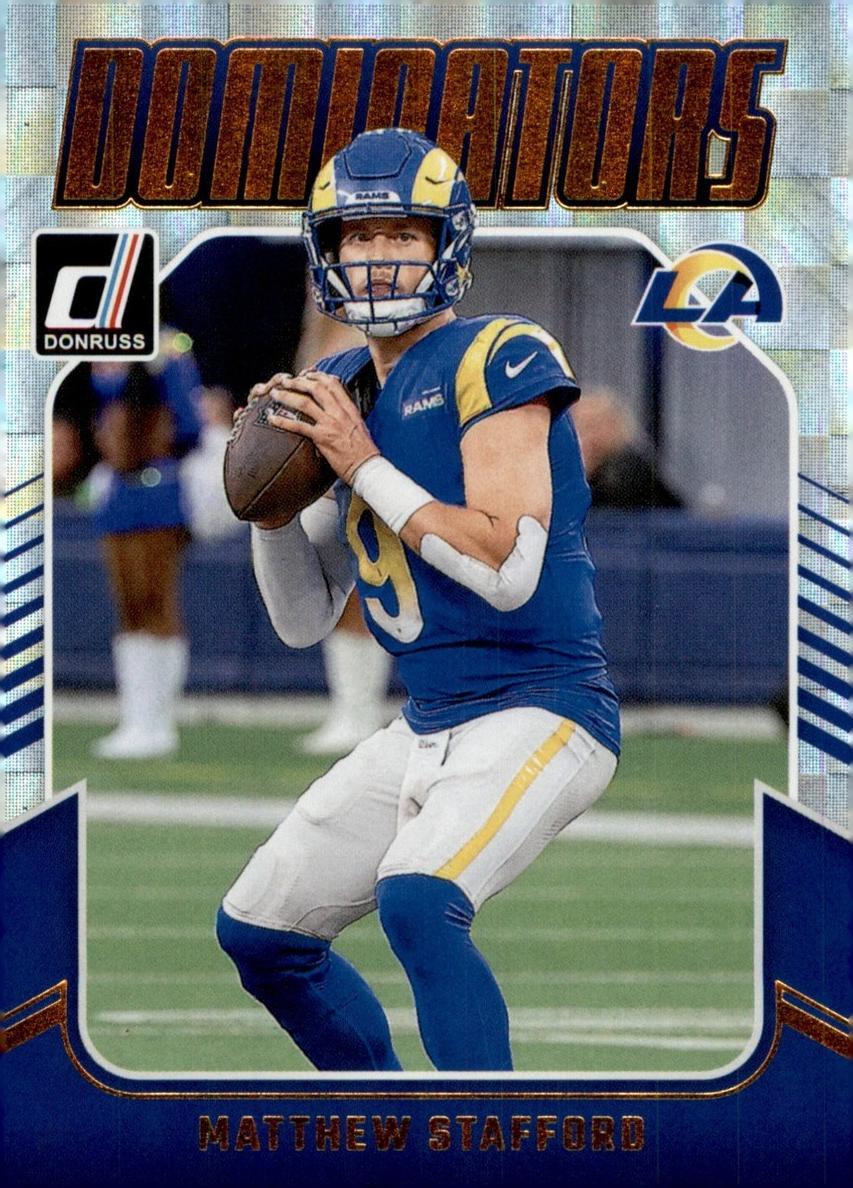 2024 Panini Donruss Football Matthew Stafford #17 CGC 9.5