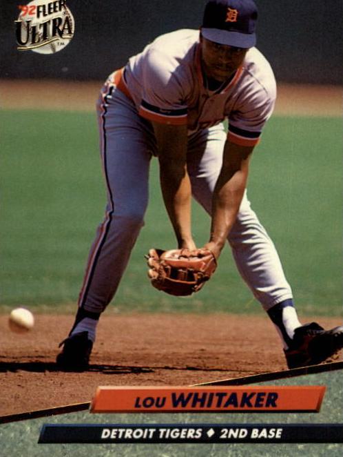 1992 Fleer Ultra Baseball Lou Whitaker #65