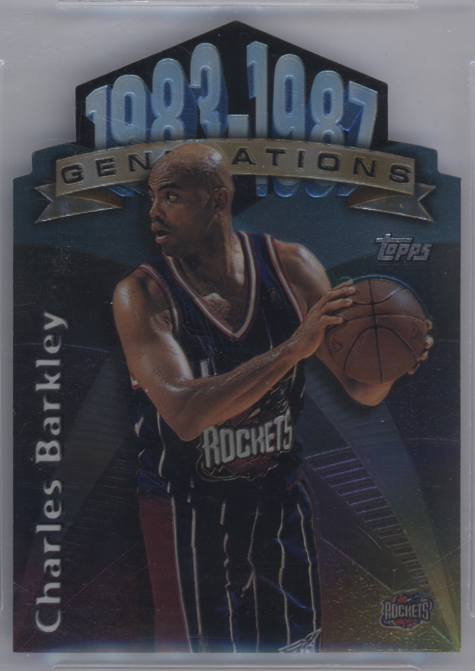 1997 Topps Basketball Charles Barkley #G3 PSA 9