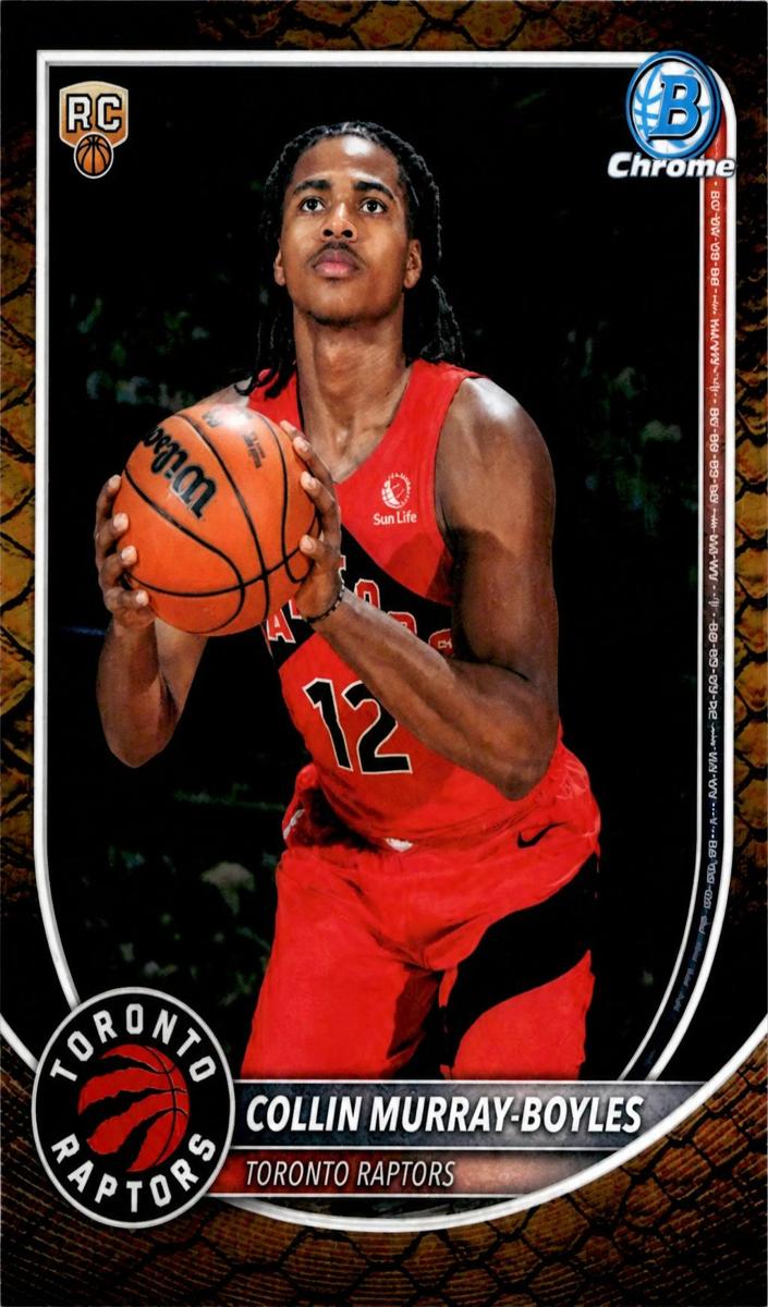 2025 Bowman Basketball Reptilian Refractor Collin Murray-Boyles #BCV-9