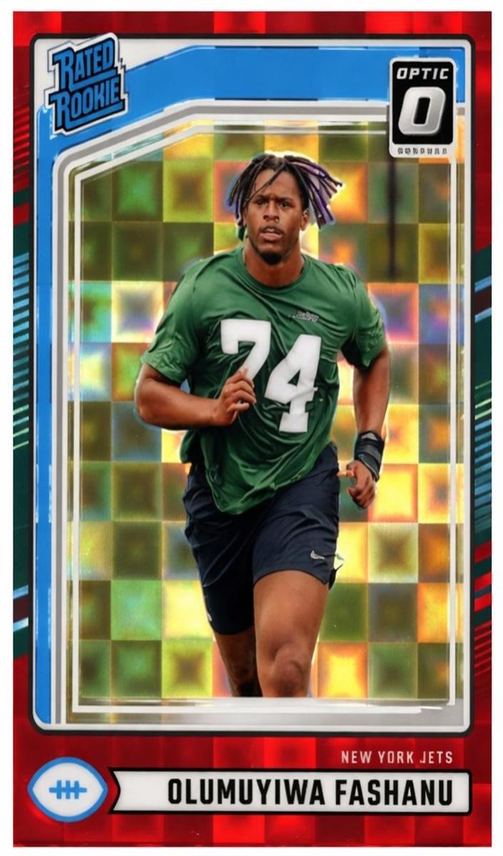 2024 Panini Donruss Football Red Pandora Olumuyiwa Fashanu #330