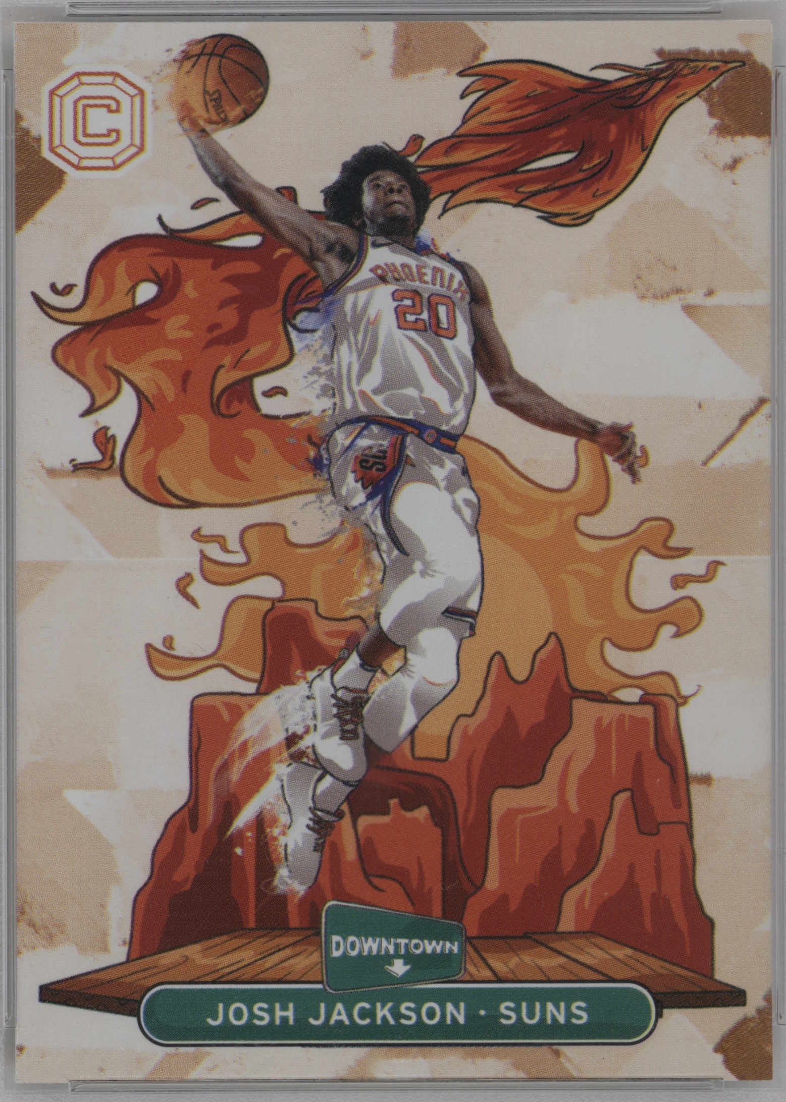 2017 Panini Cornerstones Basketball Josh Jackson #DT15 PSA 9