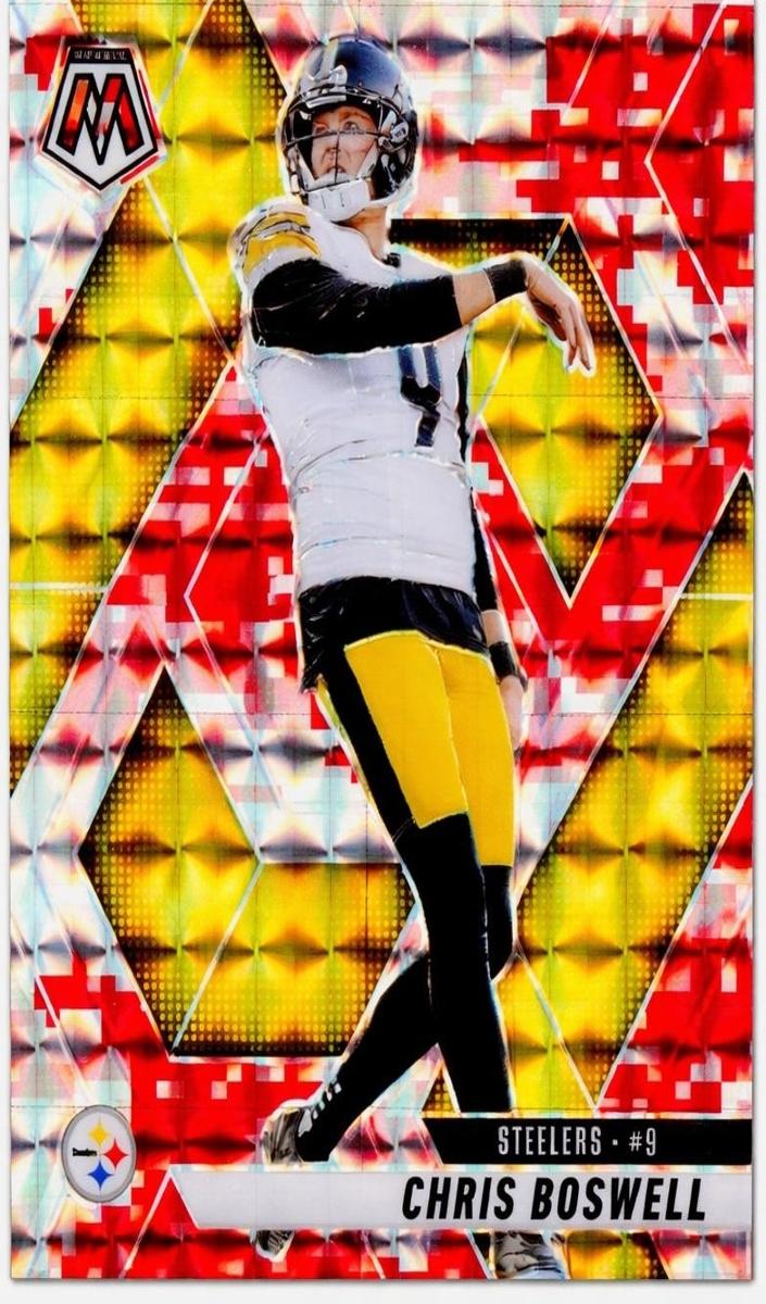 2025 Panini Mosaic Football Camo Red Chris Boswell #57