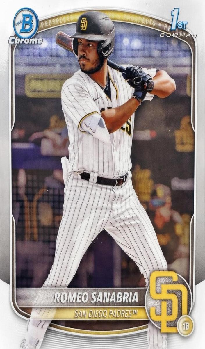2025 Bowman Chrome Prospects Baseball Romeo Sanabria #BCP-3