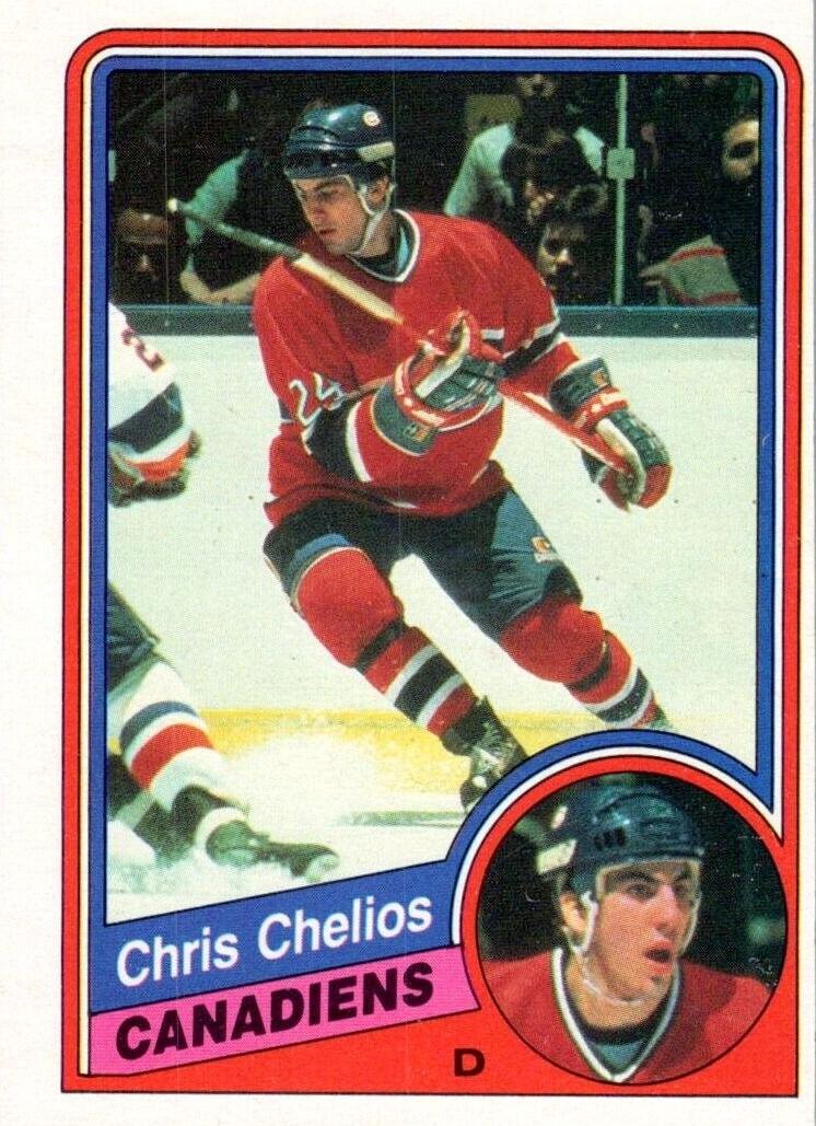 1984 O-Pee-Chee Hockey Chris Chelios #259 PSA 10