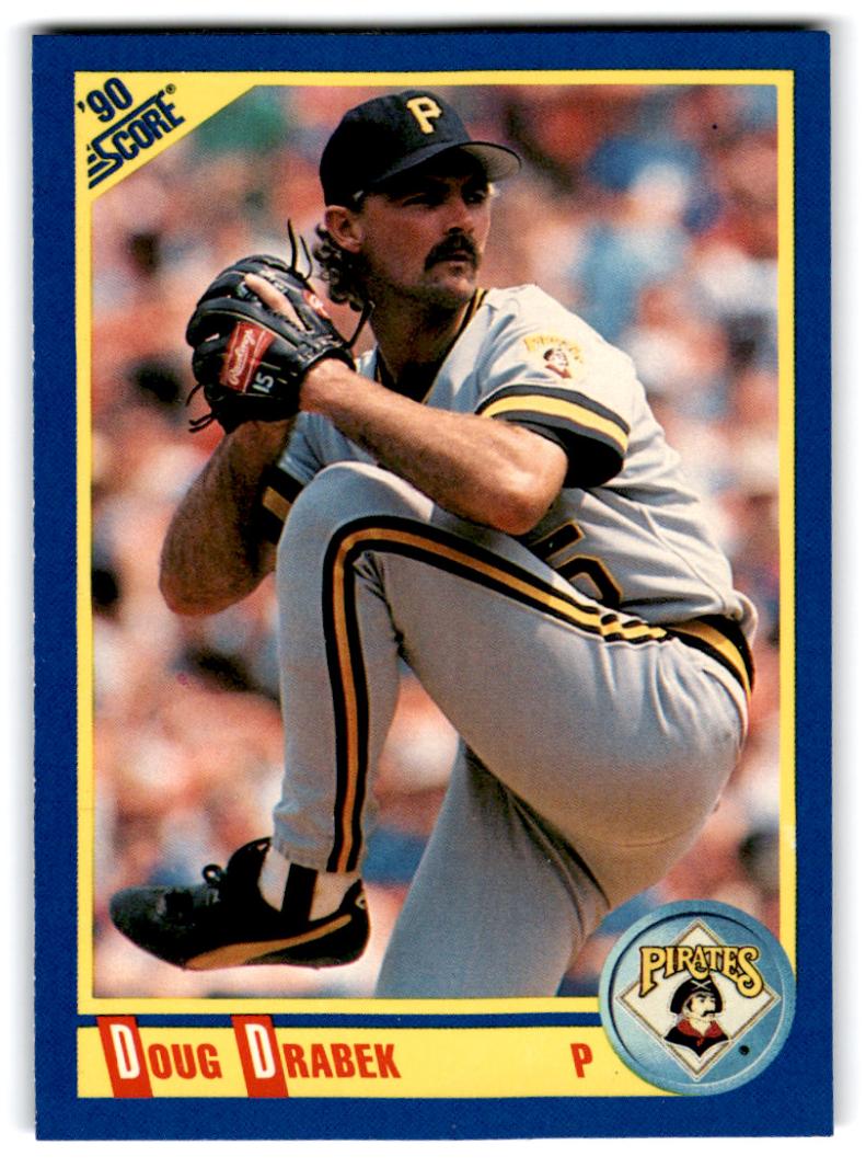 1990 Score Baseball Doug Drabek #505