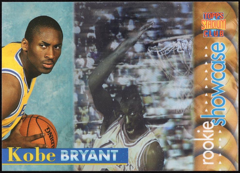 1996 Topps Stadium Club Basketball Kobe Bryant #RS11 PSA 9