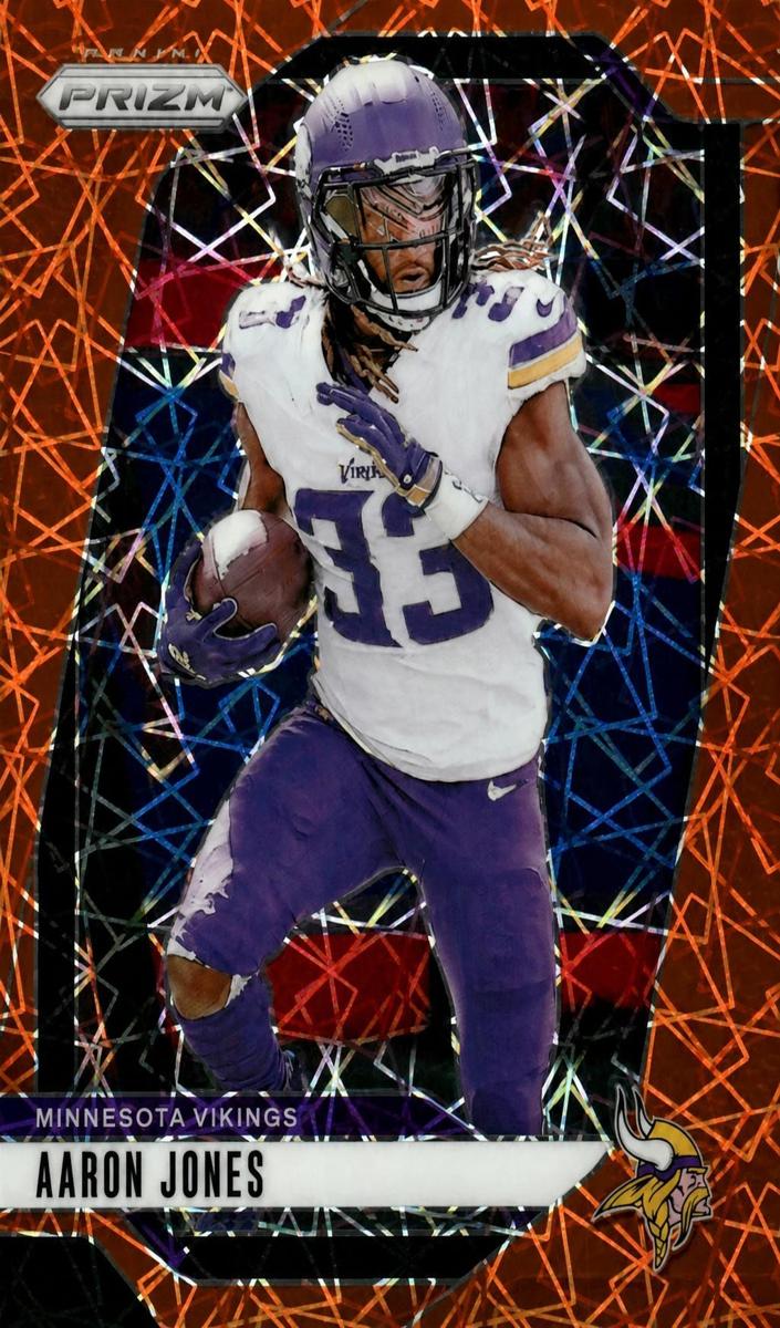 2024 Panini Prizm Football Lazer Aaron Jones #186
